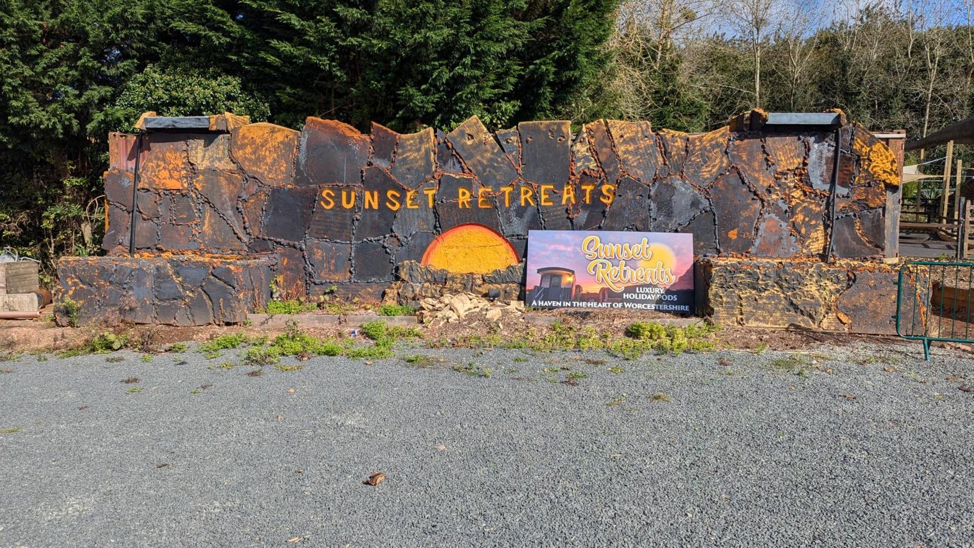 Sunset Retreats Safari Tent Ombersley 外观 照片
